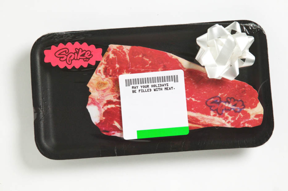 SPIKE TV “MEAT” HOLIDAY CARD